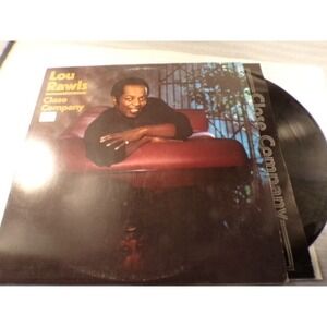 Lou Rawls Close Company Vinyl LP 1984 Epic Records FE 39357 Soul R&B 12" 33RPM